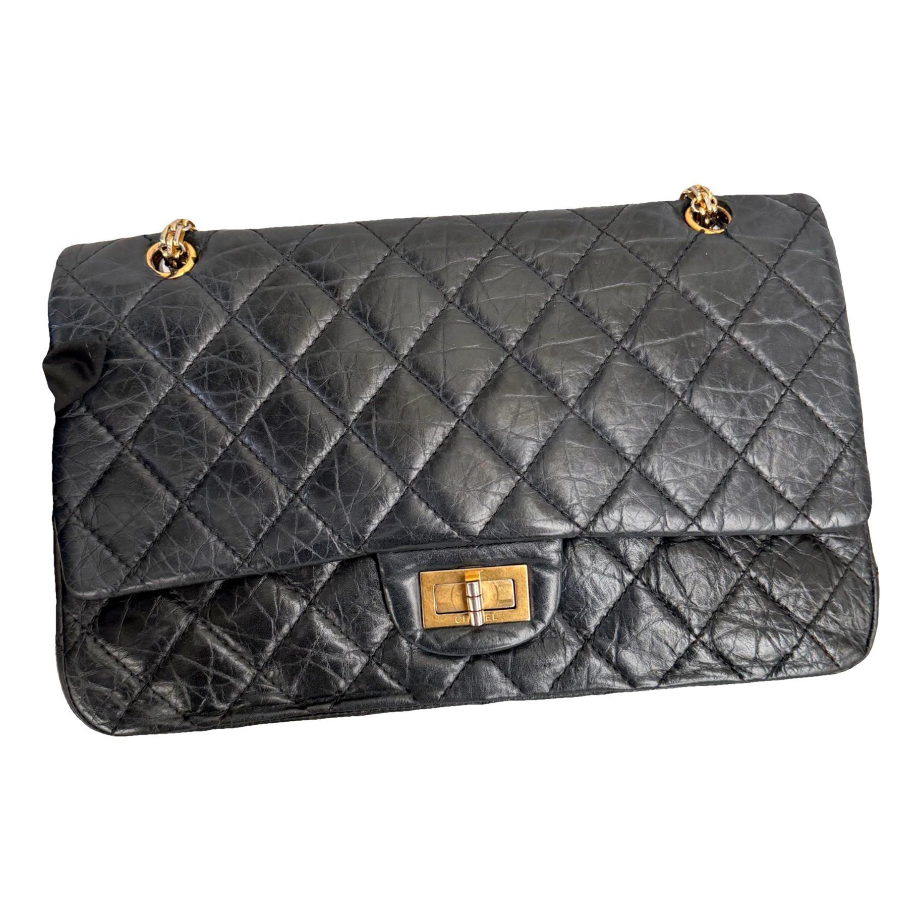 2.55 leather handbag