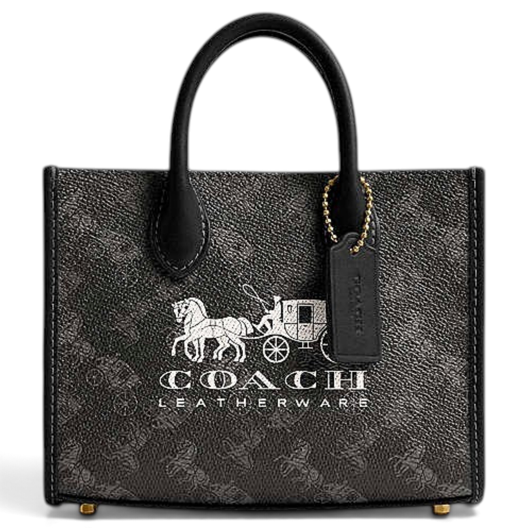 Leather tote
