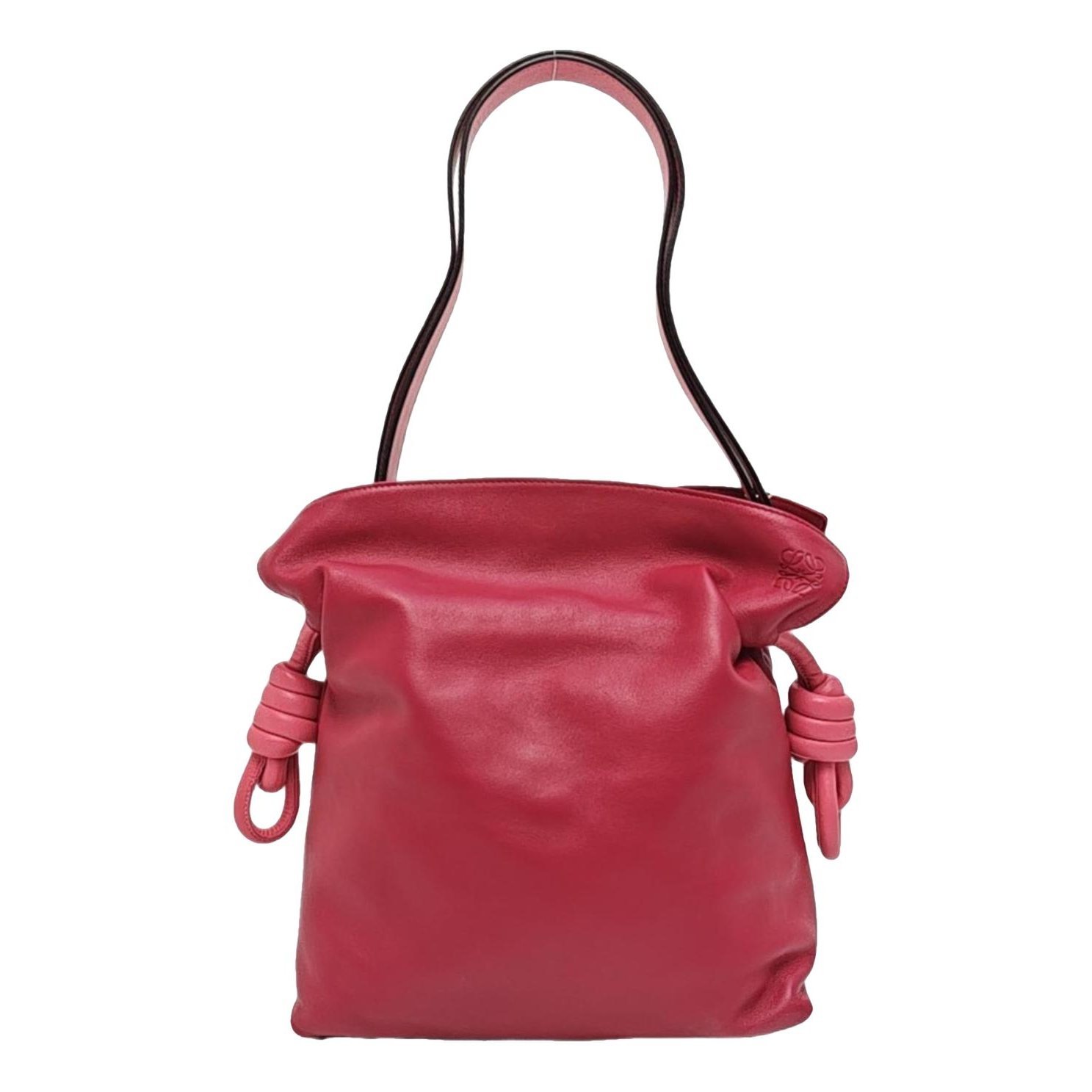 Flamenco leather handbag