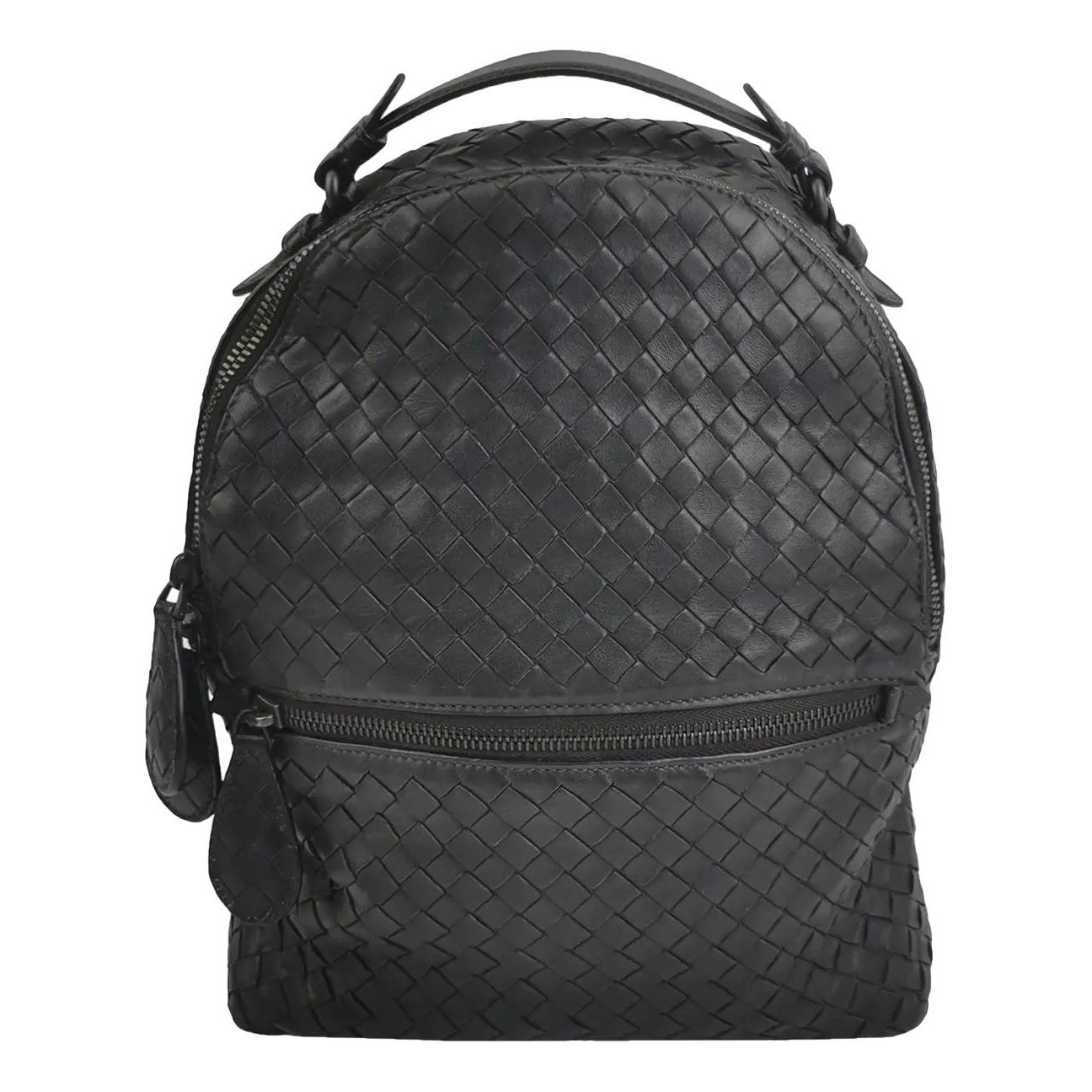 Leather backpack