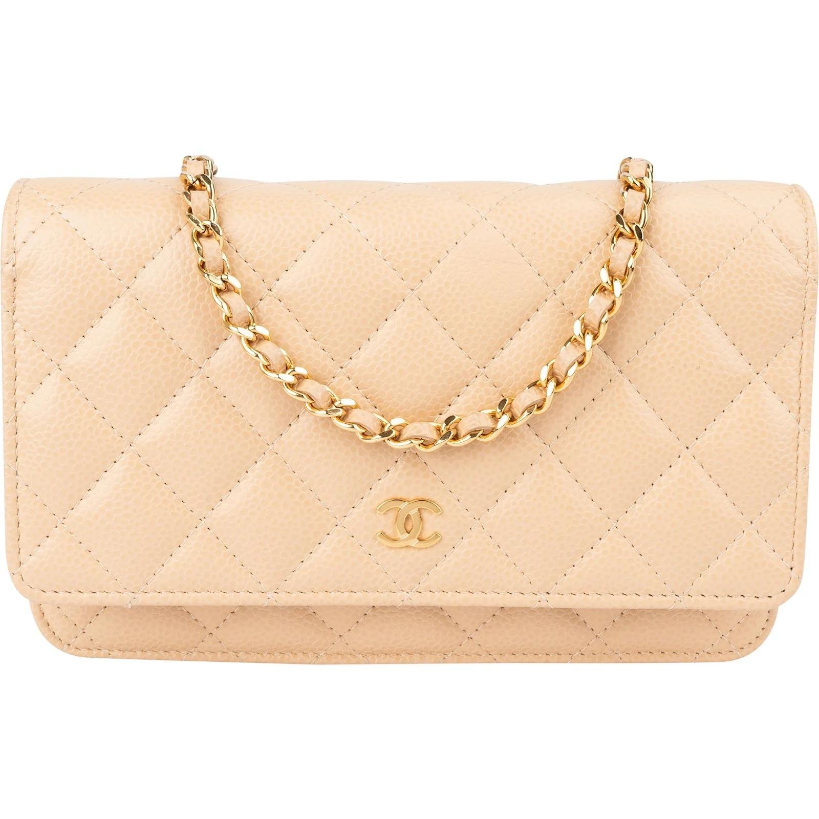 Wallet On Chain Timeless/Classique leather crossbody bag