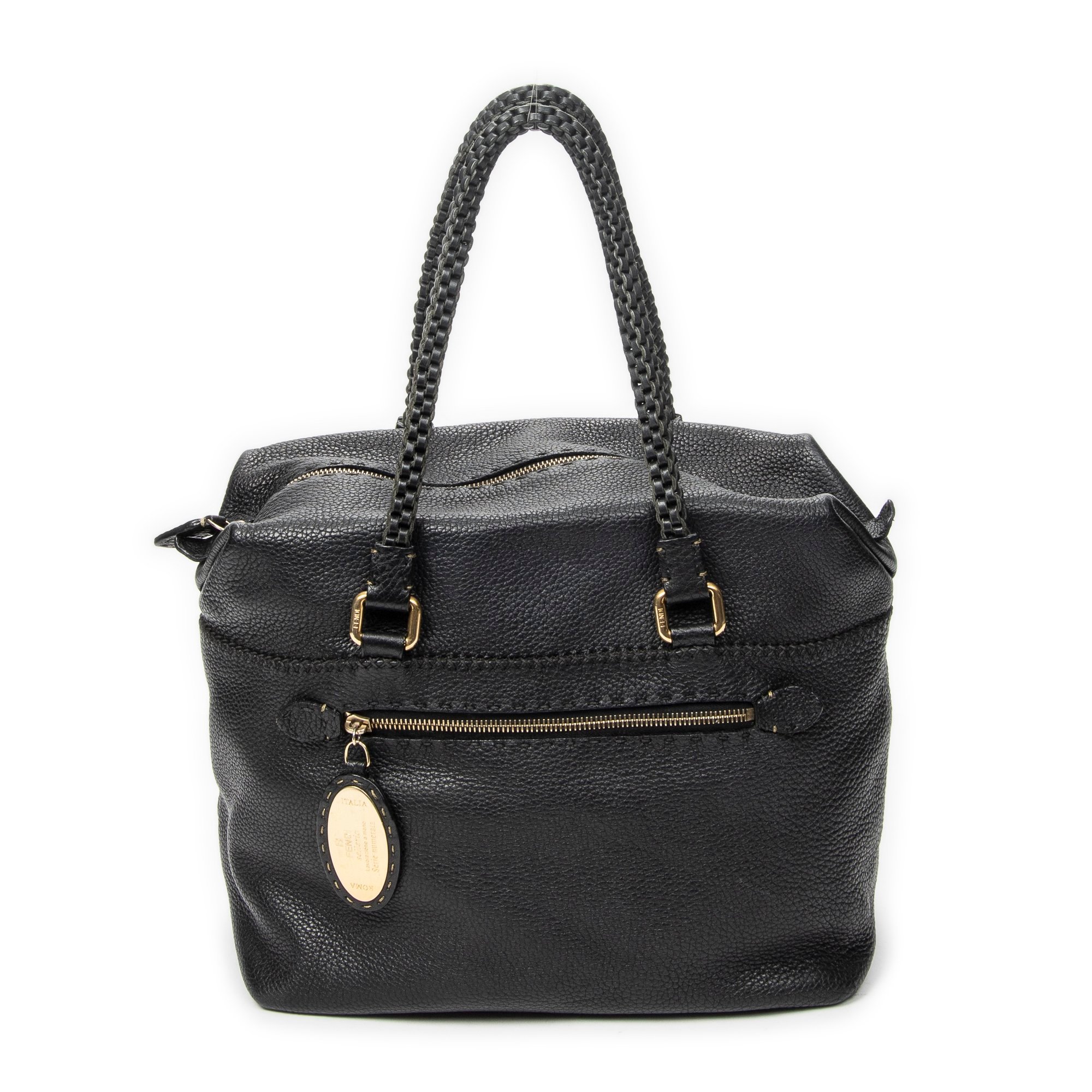 Logo Shopper Tote leather handbag