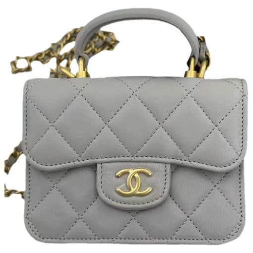 Timeless Classique Top Handle leather handbag