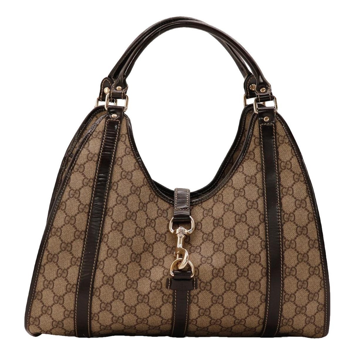 Hobo leather handbag