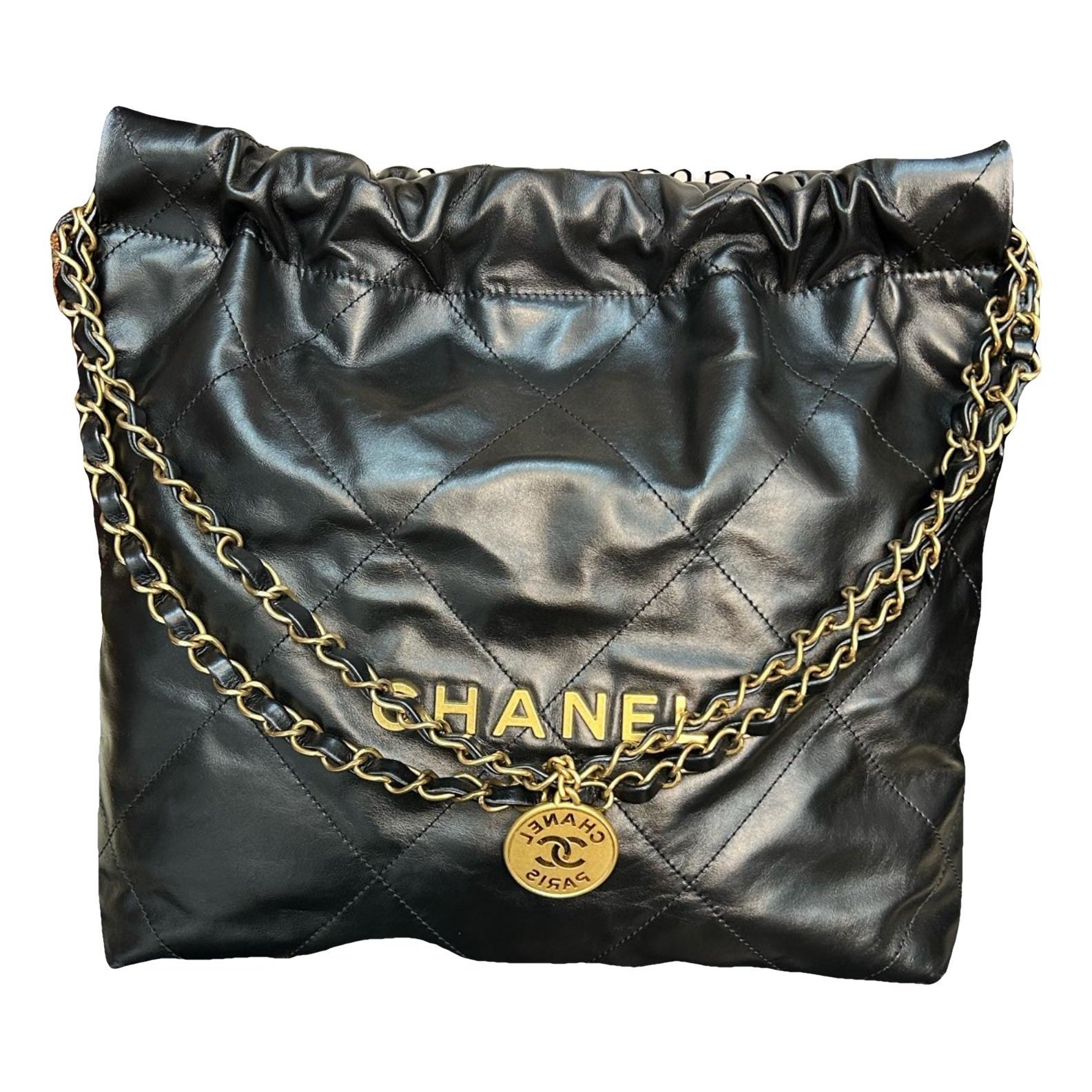 Chanel 22 leather handbag