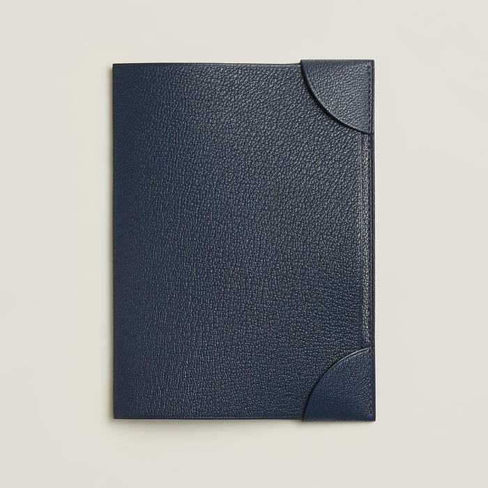 Navy Coins De Malle Passport Holder