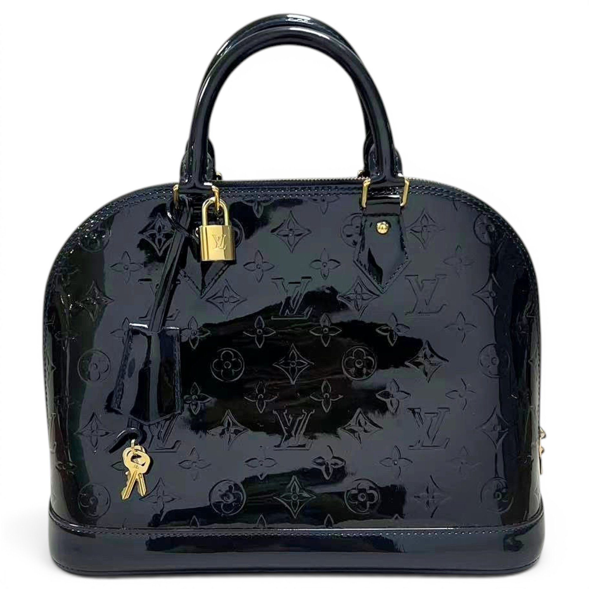 Alma leather handbag