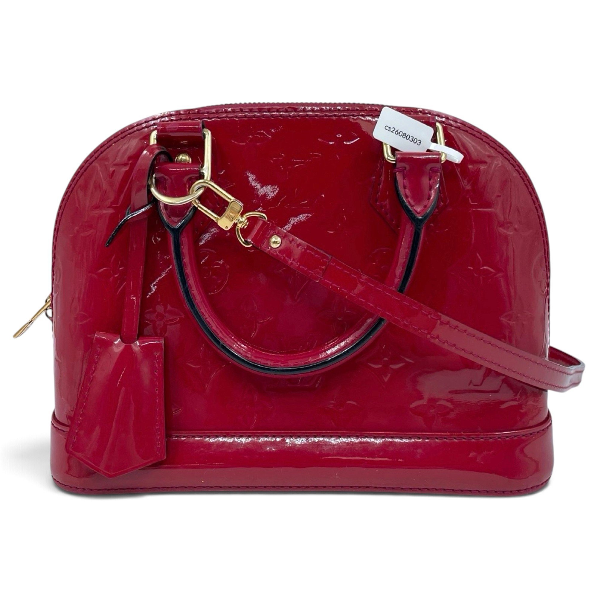 Alma BB patent leather crossbody bag