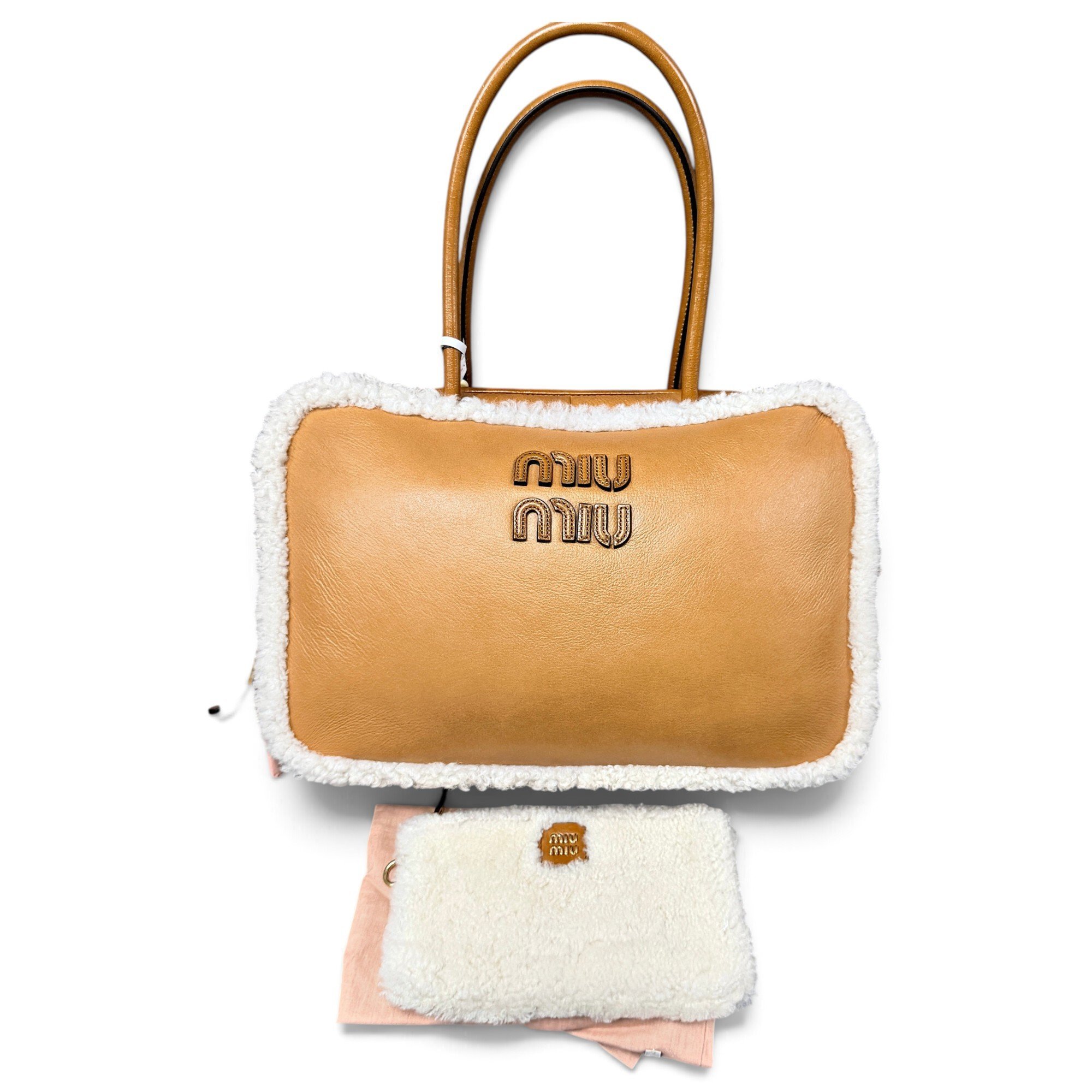 Beau leather handbag