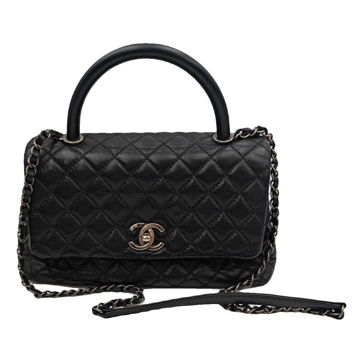 Coco Handle leather handbag