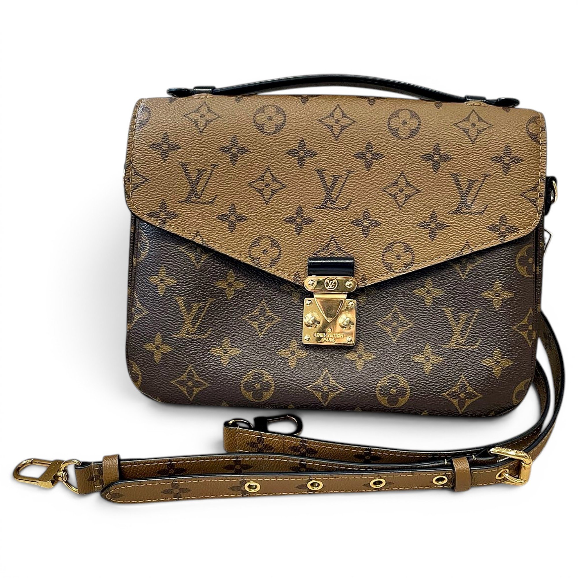 Metis leather crossbody bag