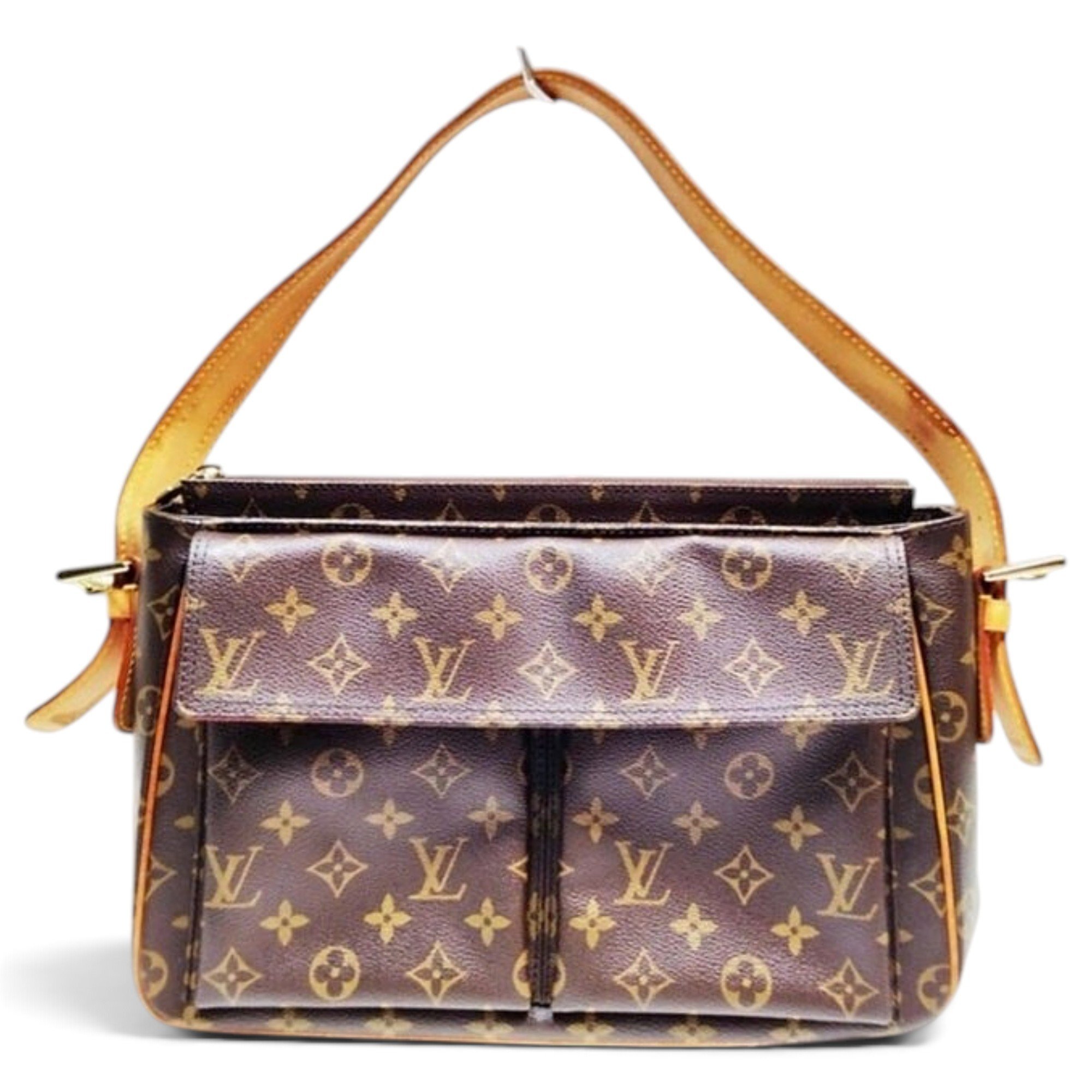 Viva Cité leather handbag