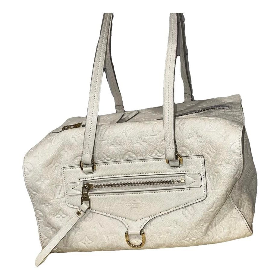 Lumineuse leather handbag