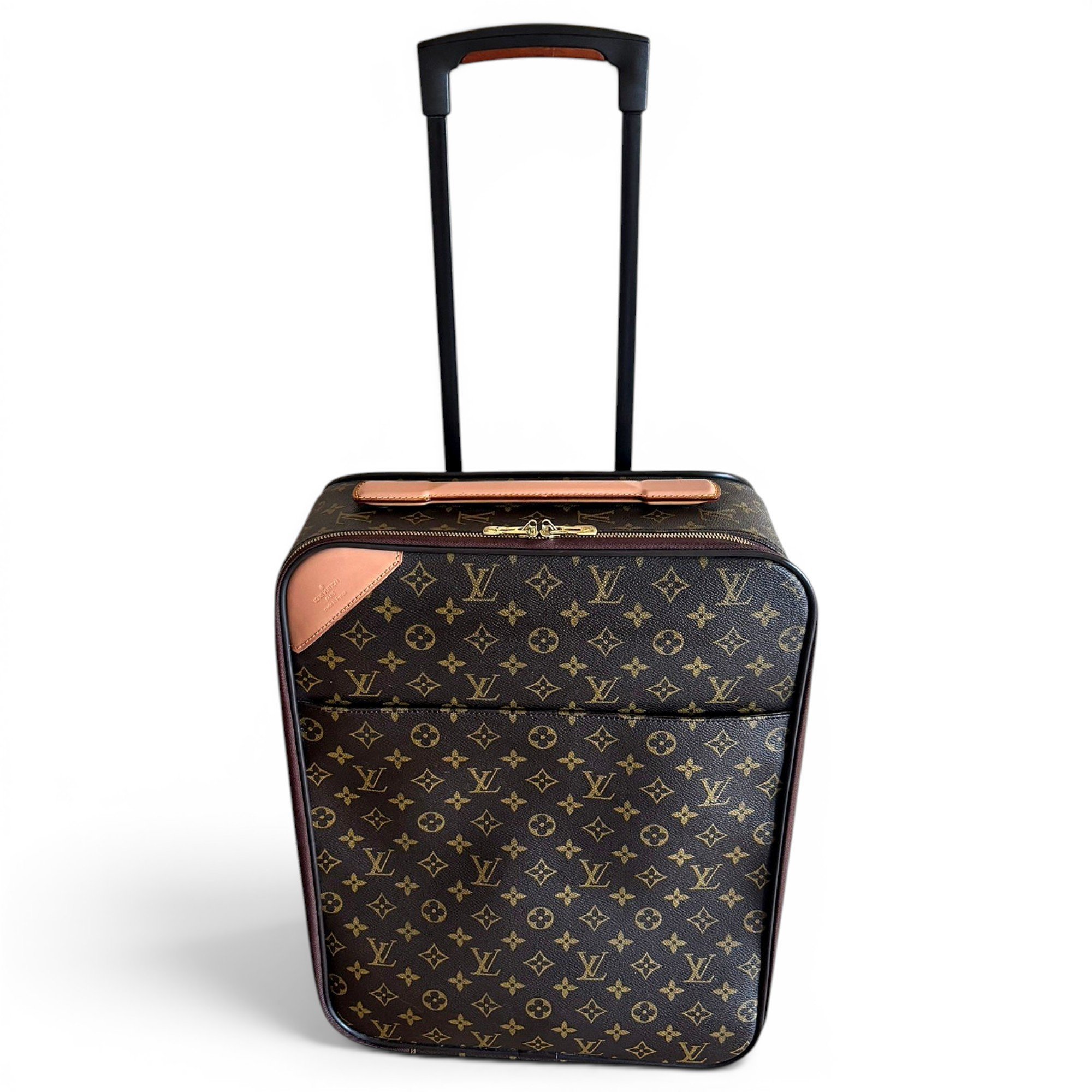 Pegase leather travel bag