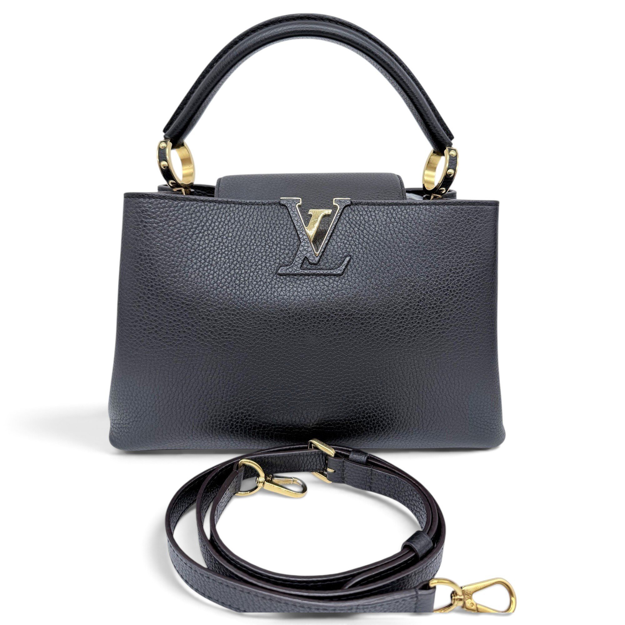 Capucines leather handbag