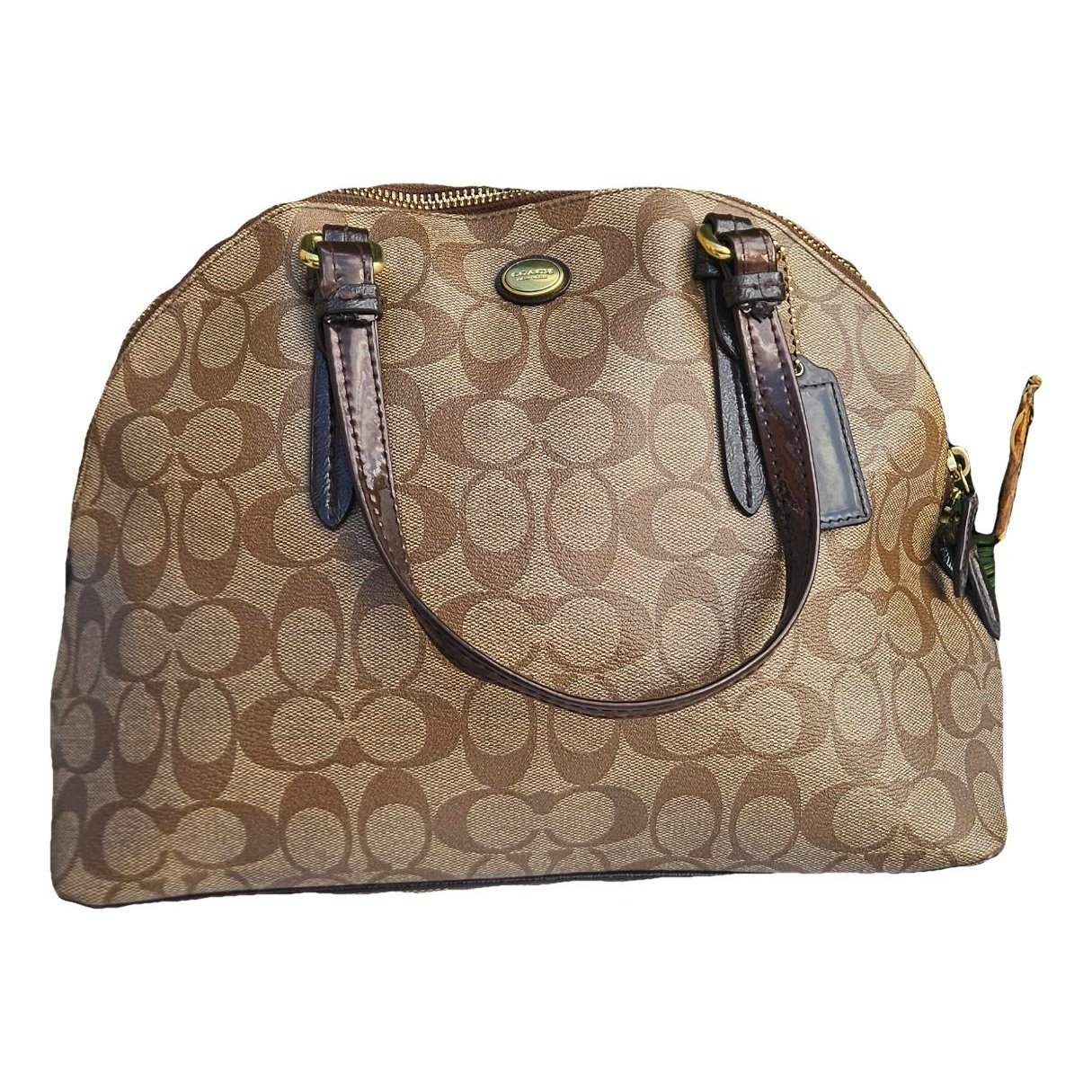 Cartable mini sierra leather handbag