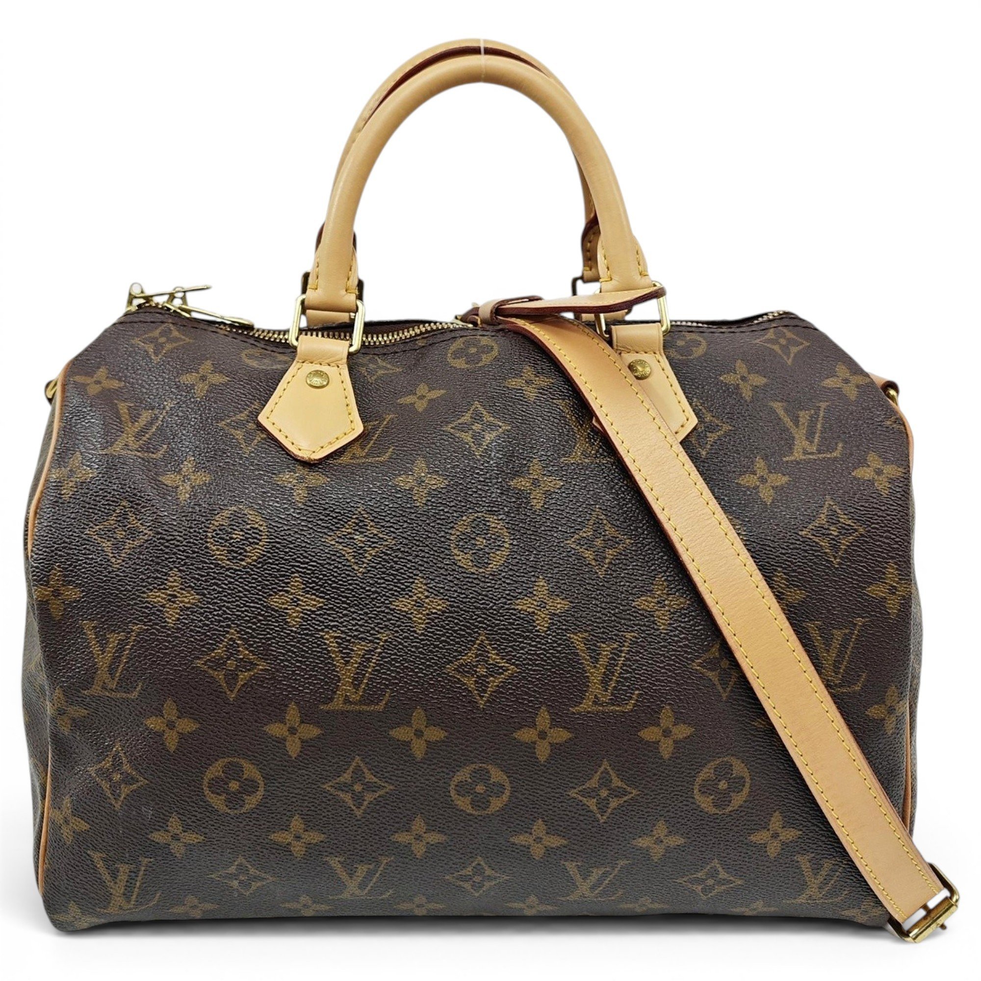 Nano Speedy / Mini HL leather handbag