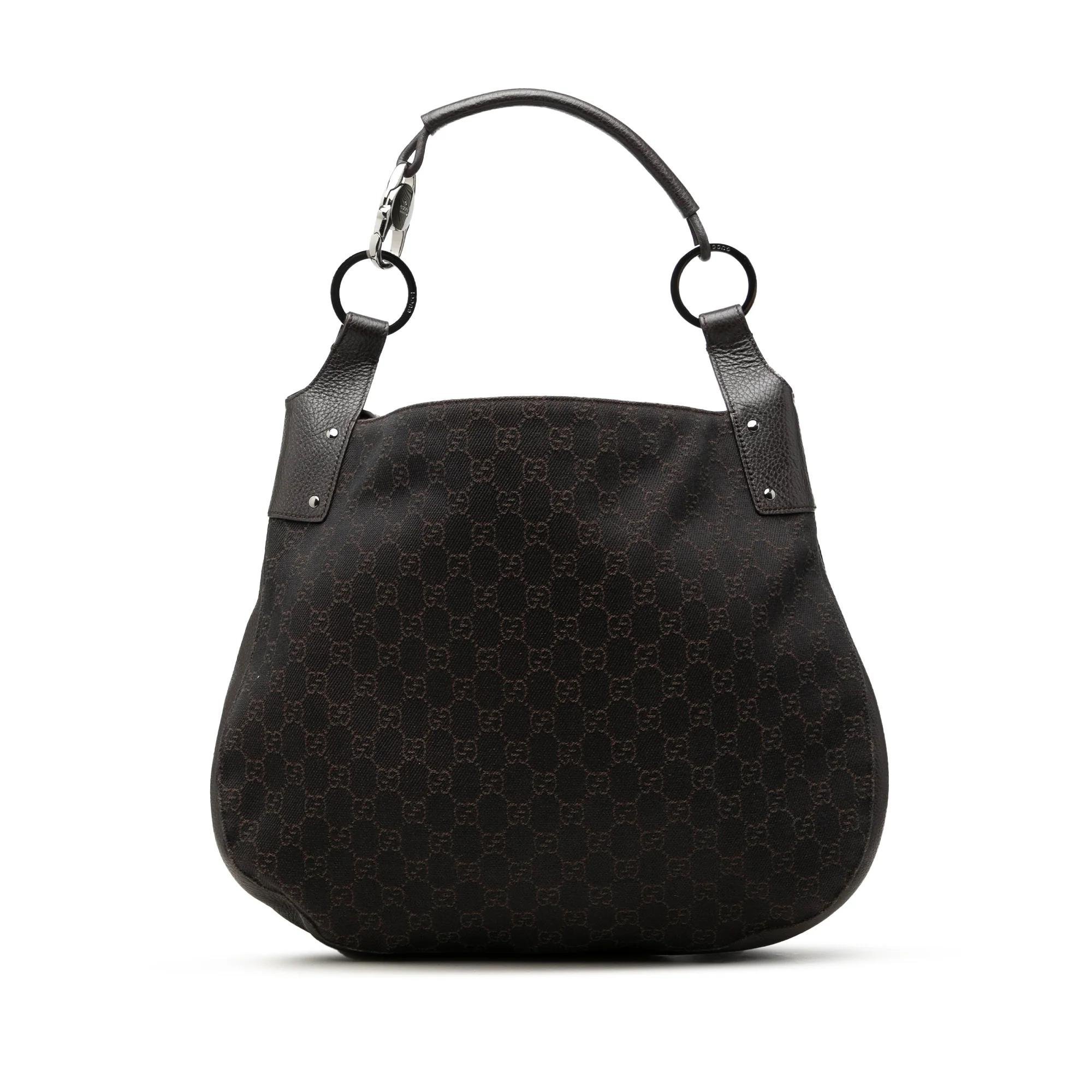 Hobo leather handbag