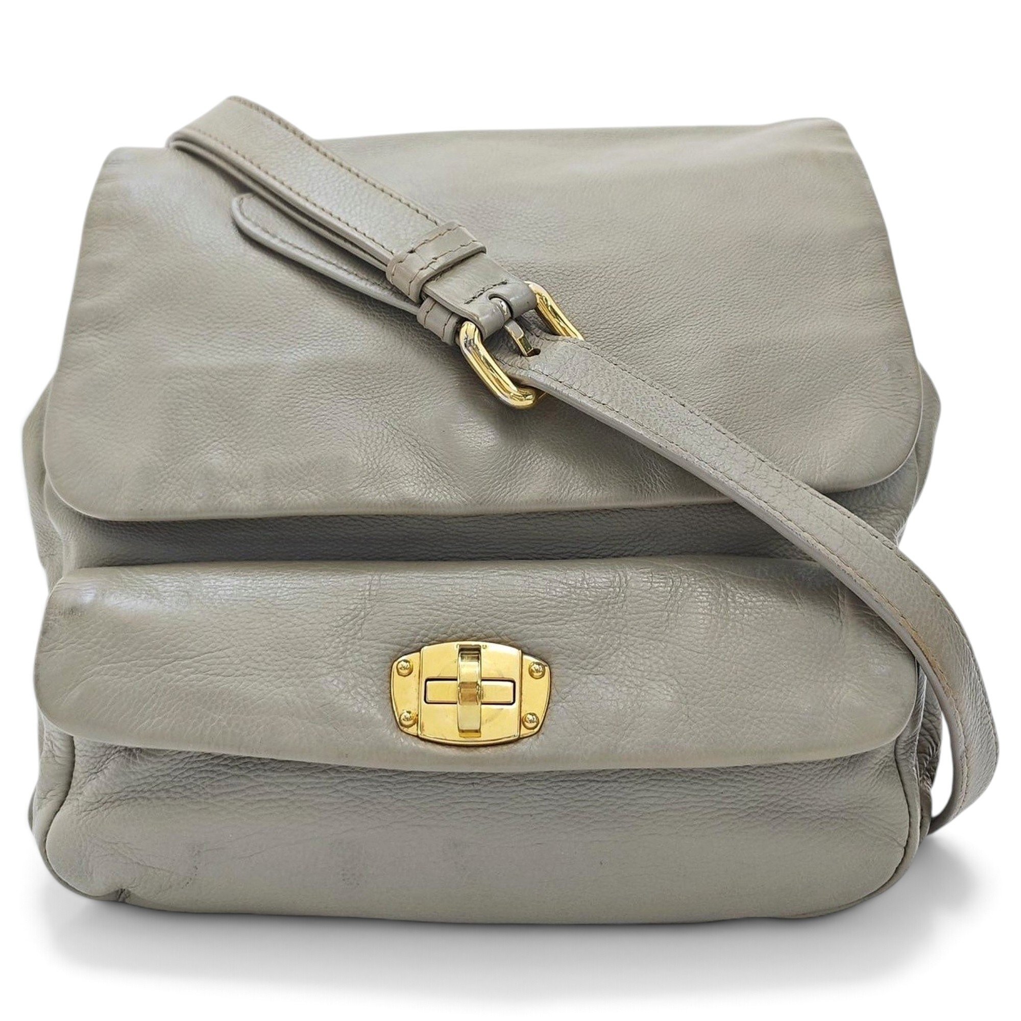 Leather handbag