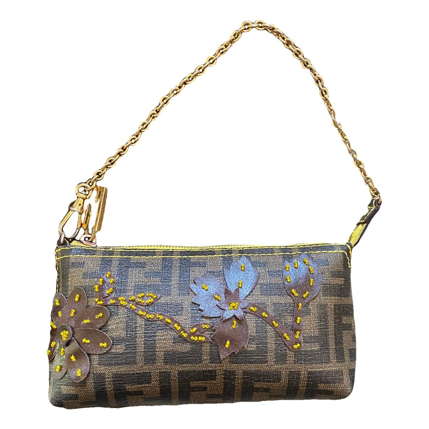 Fendi Leather clutch bag