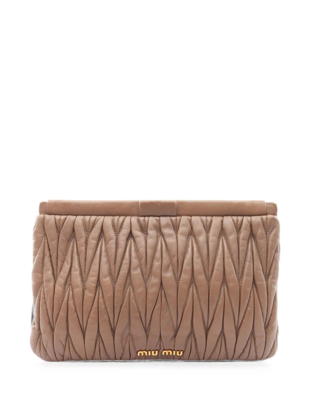 2000s Matelassé clutch bag