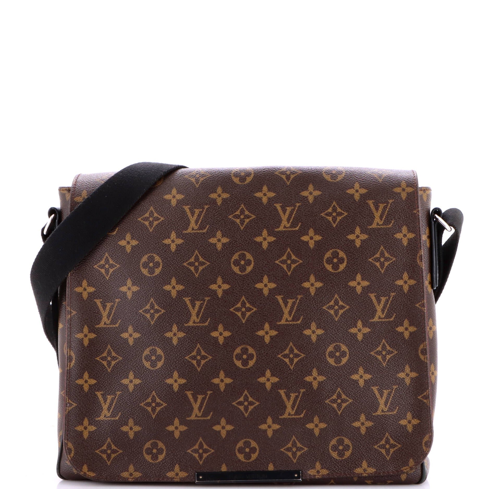District Messenger Bag Macassar Monogram Canvas MM