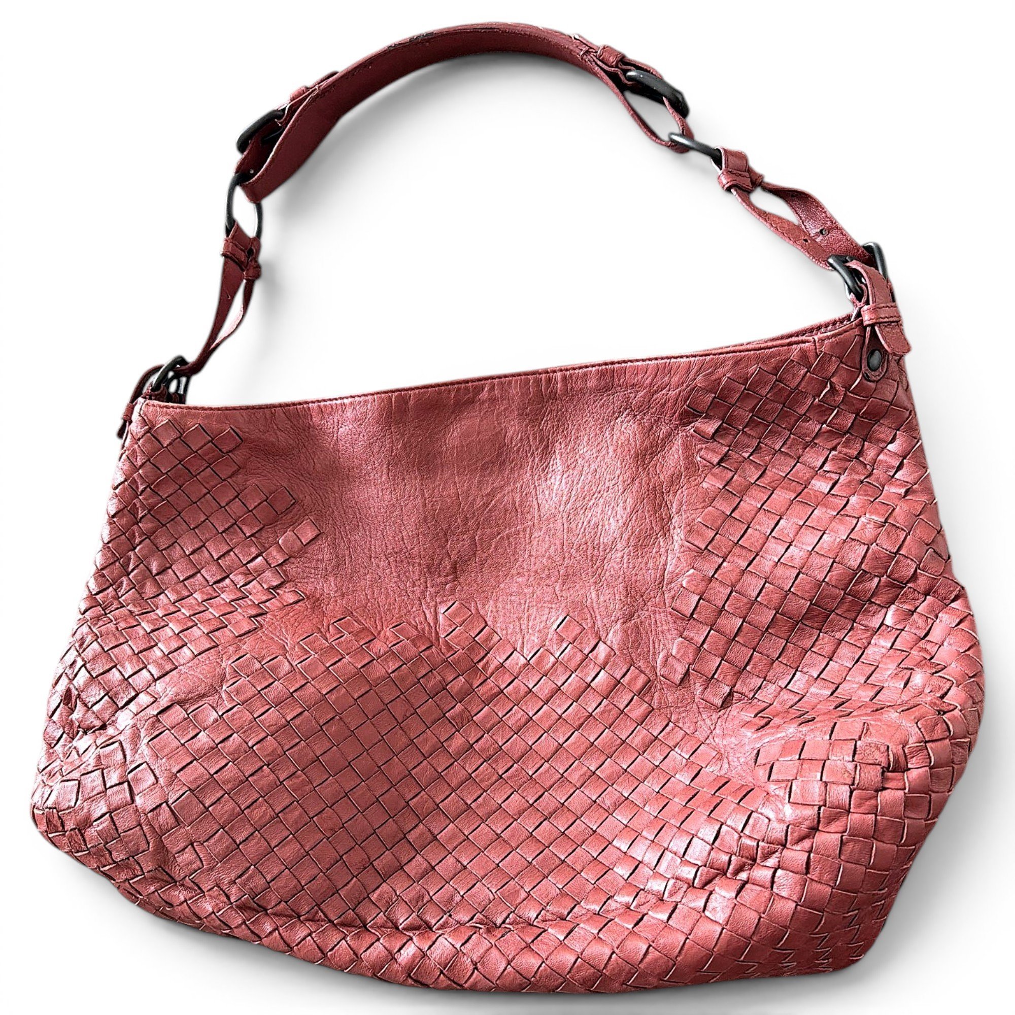 Veneta leather handbag
