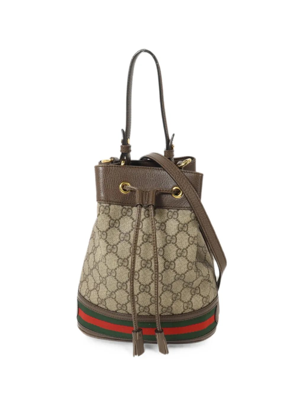 Ophidia monogram-pattern bucket bag