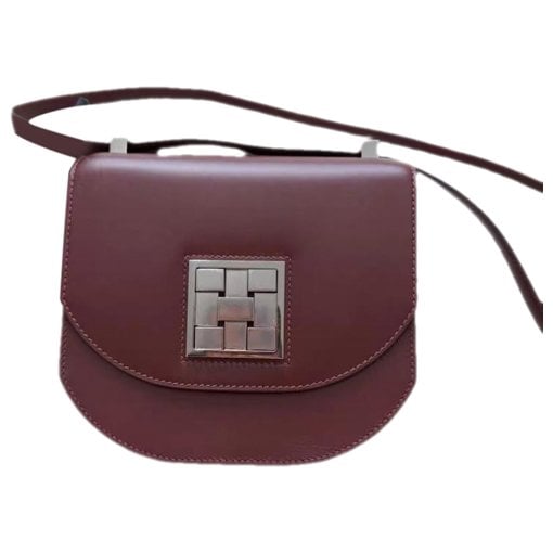 Mosaïque leather crossbody bag