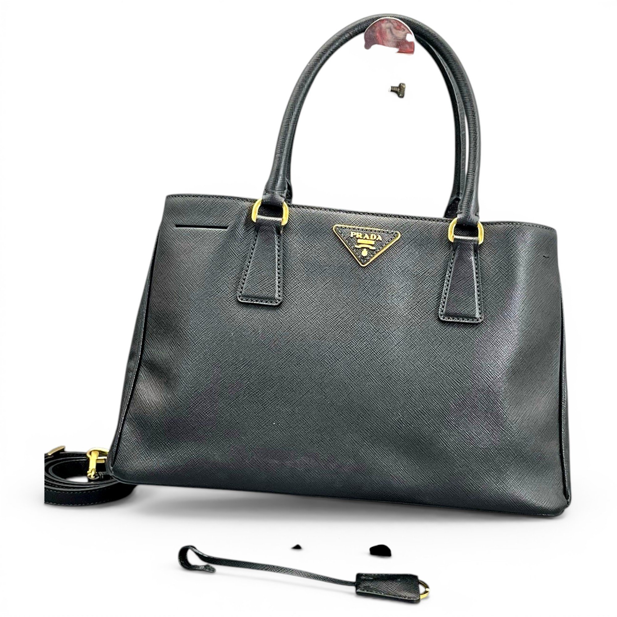 Galleria leather handbag