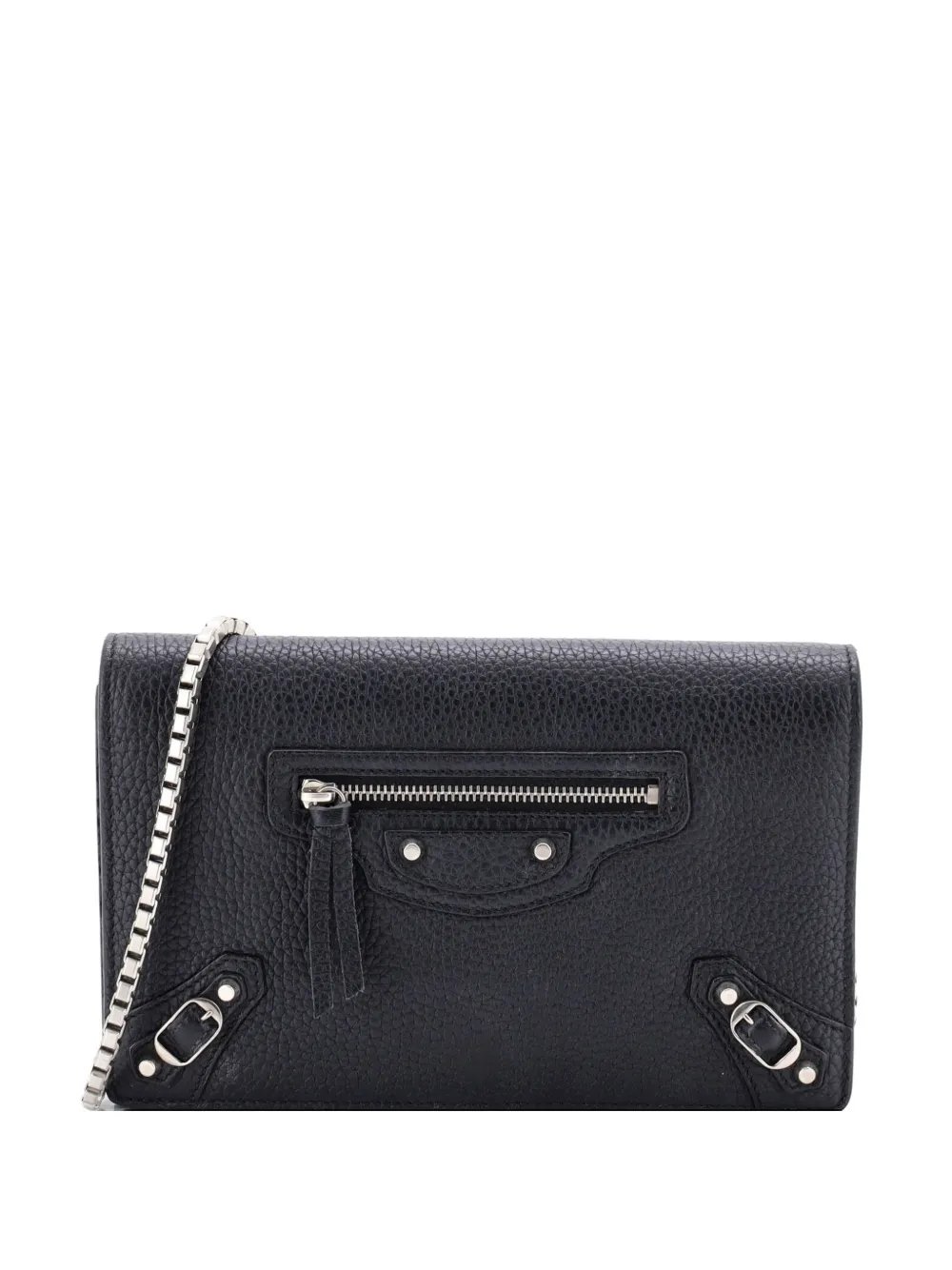 City Classic Studs Wallet on Chain Leather Small crossbody bag