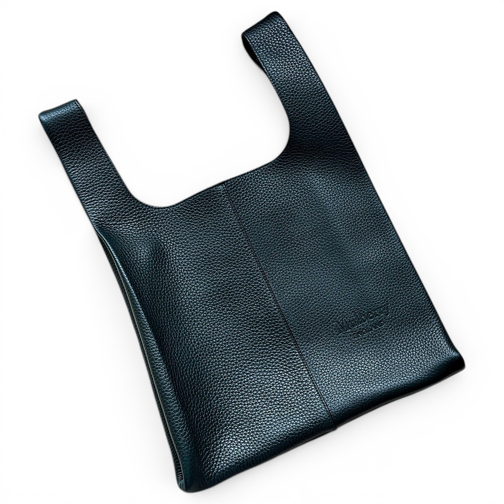 Leather tote
