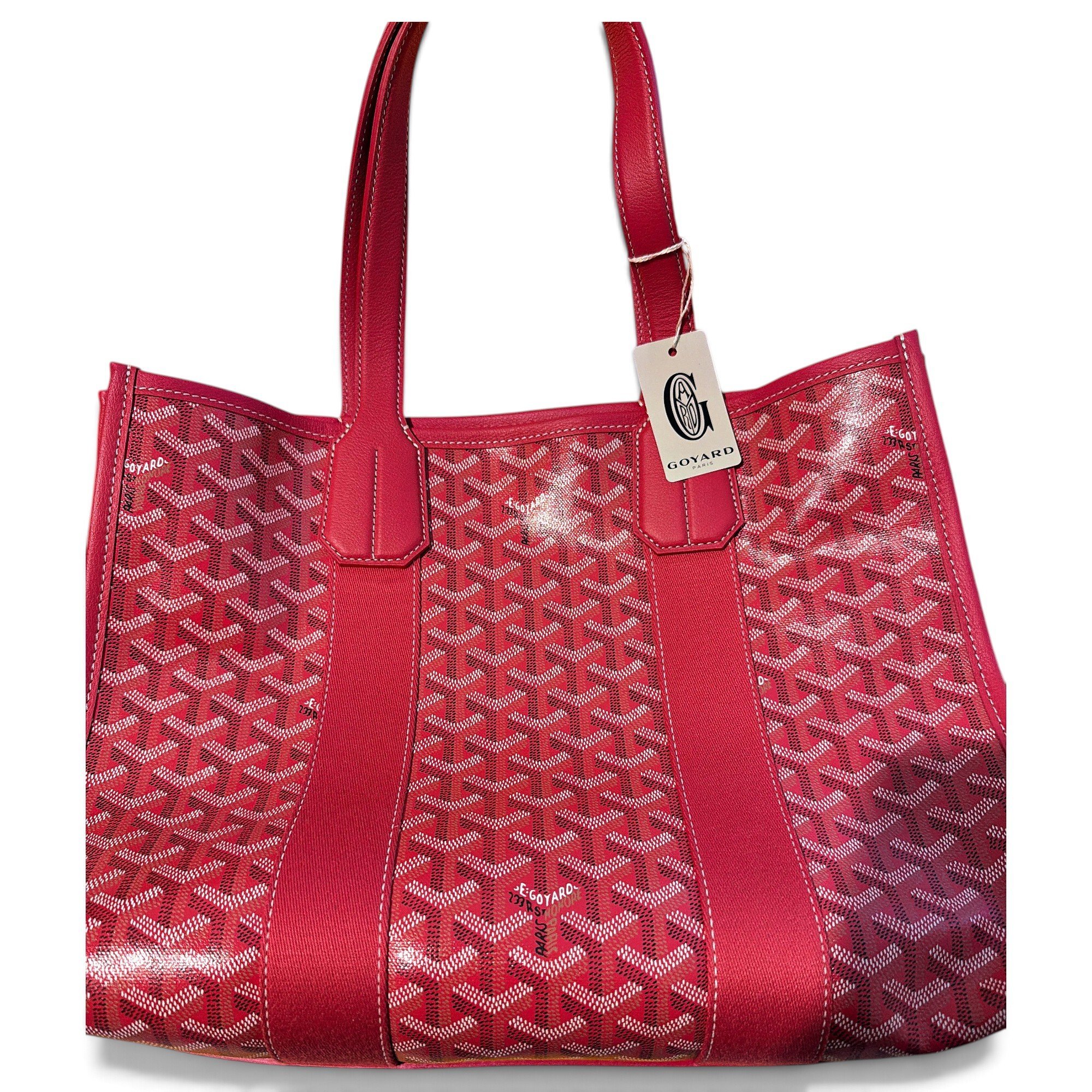 Villette leather tote