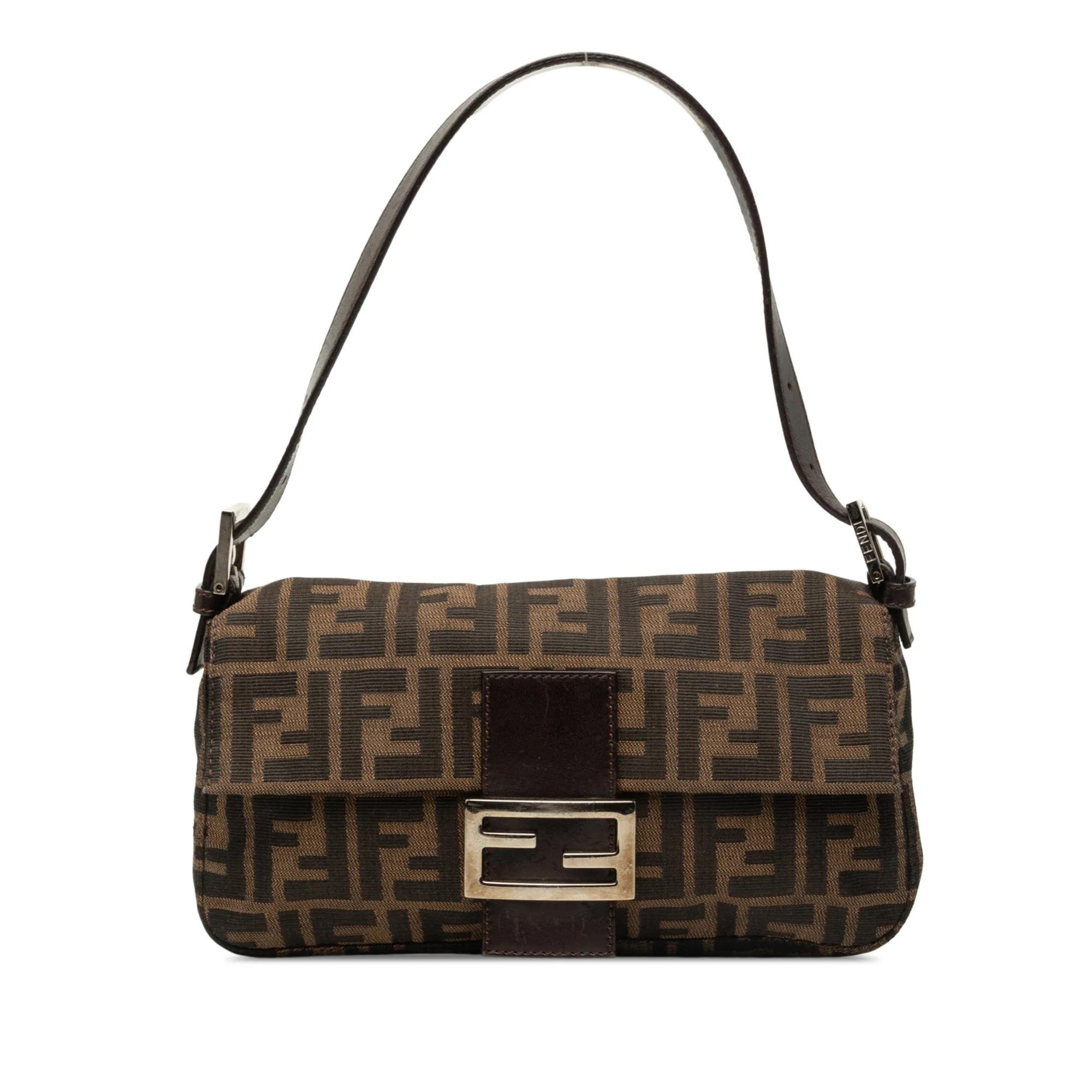 Baguette leather handbag