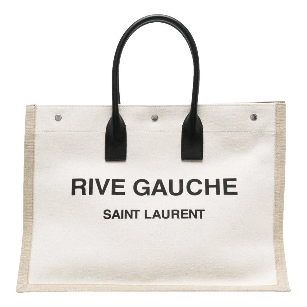 Rive Gauche cloth handbag
