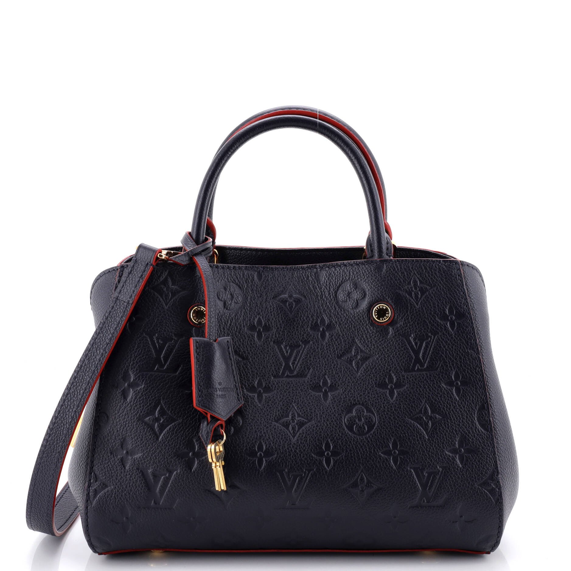 Montaigne Handbag Monogram Empreinte Leather BB