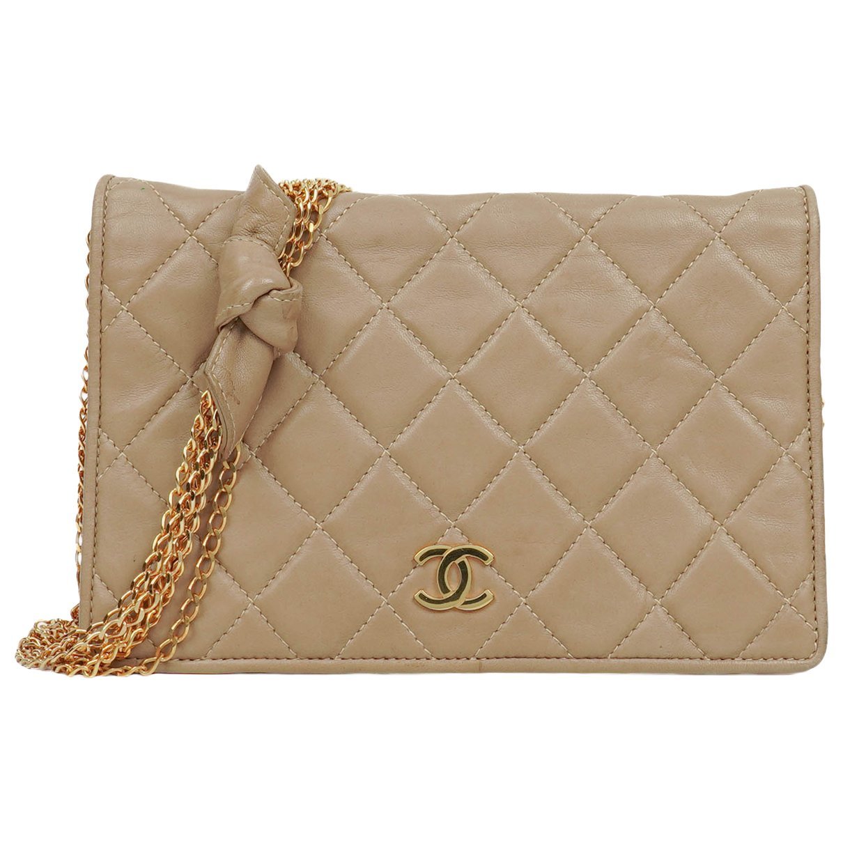 Wallet On Chain Timeless/Classique leather handbag