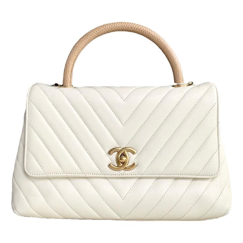 Coco Handle leather handbag
