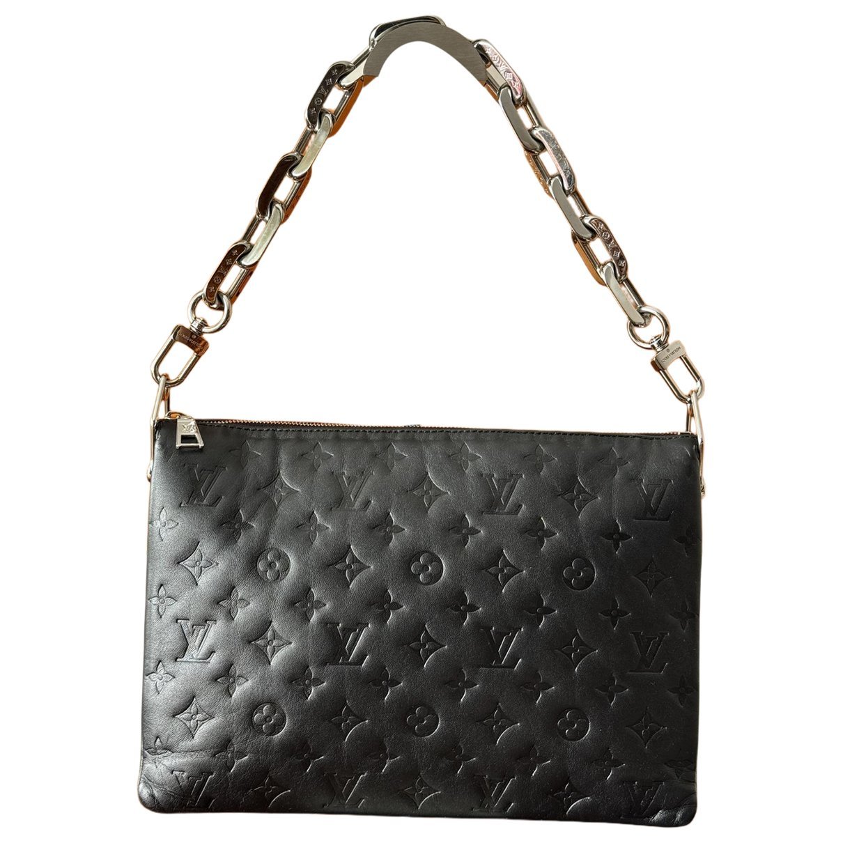 Coussin leather handbag