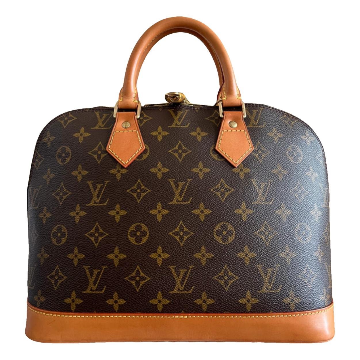 Alma leather handbag