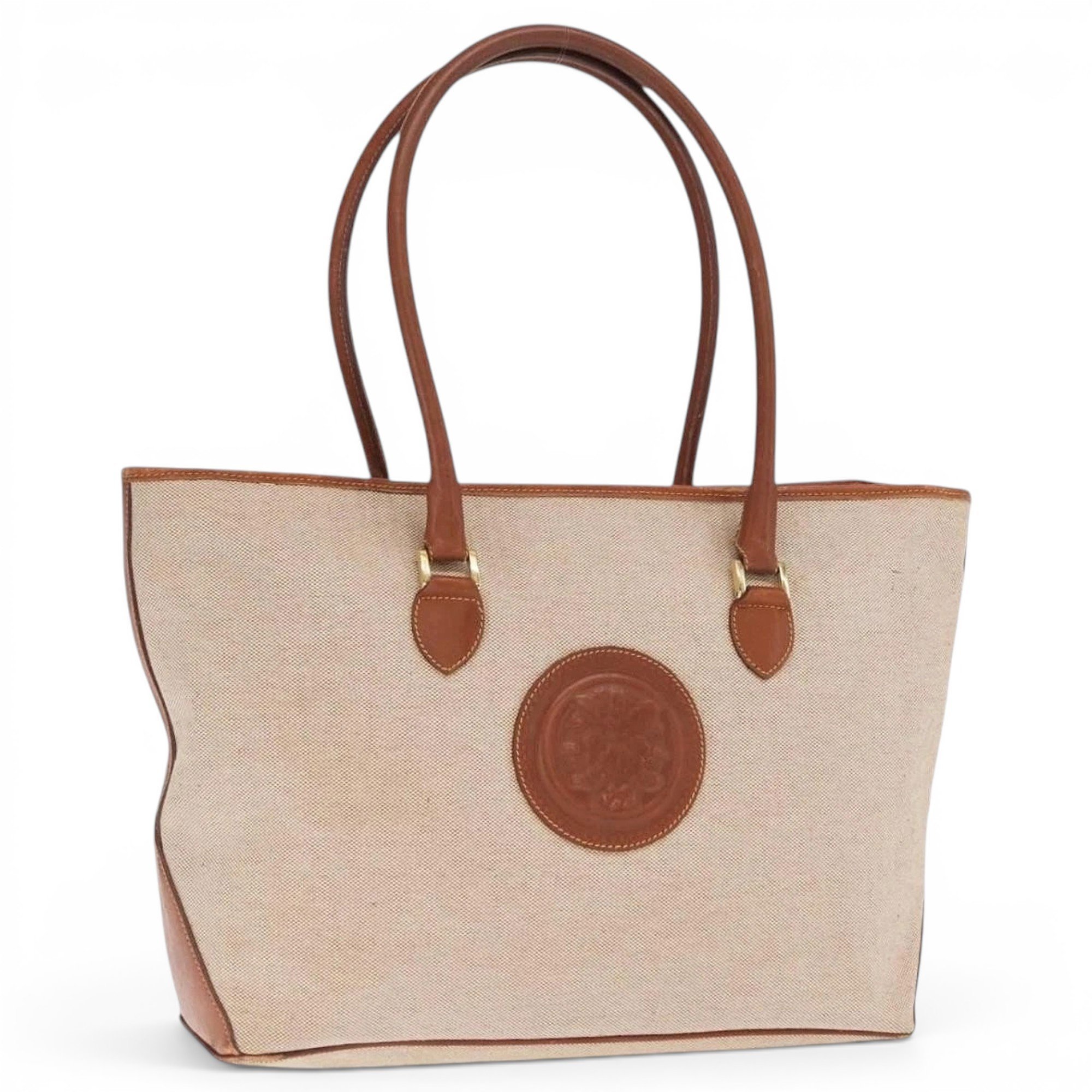 Leather tote
