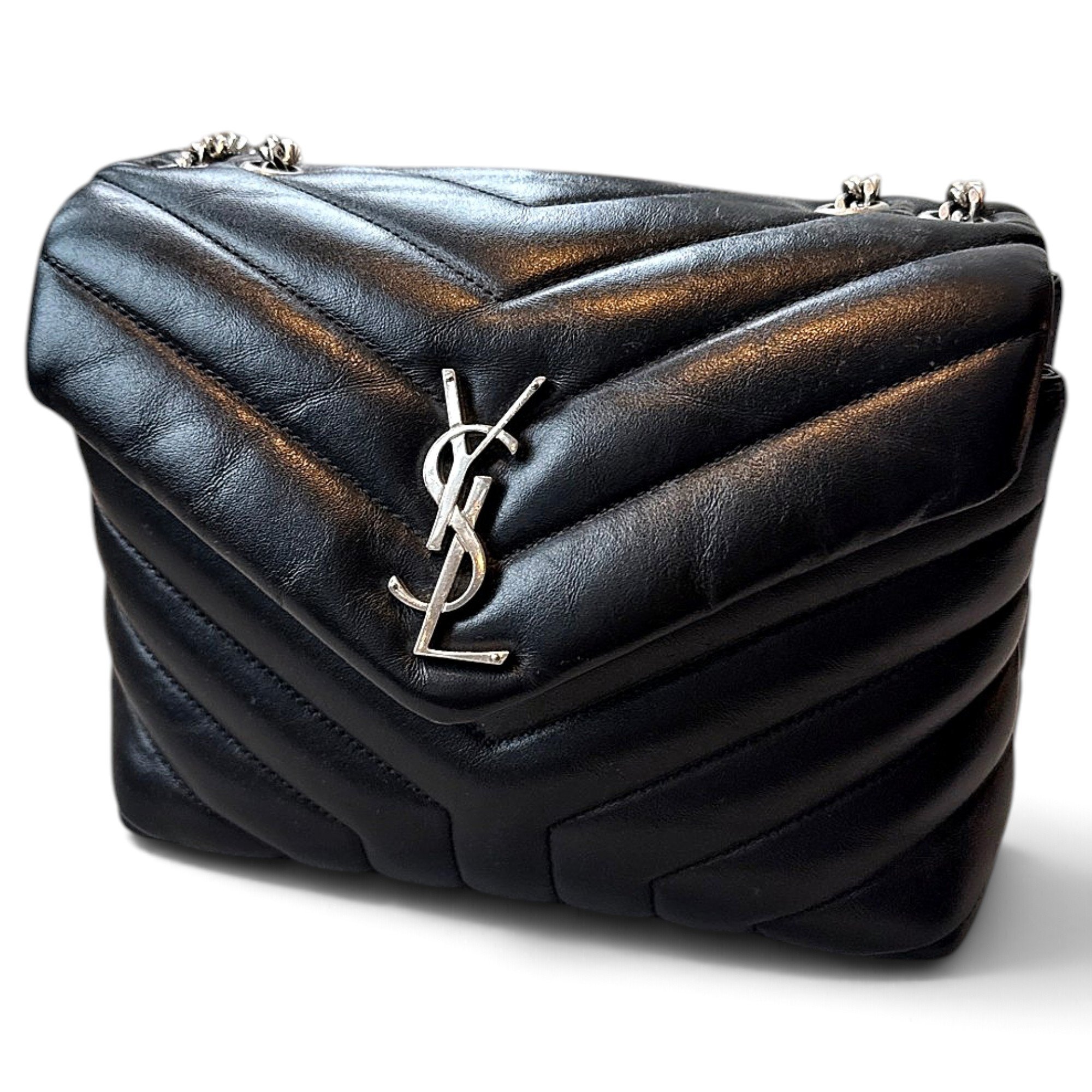 Loulou leather handbag