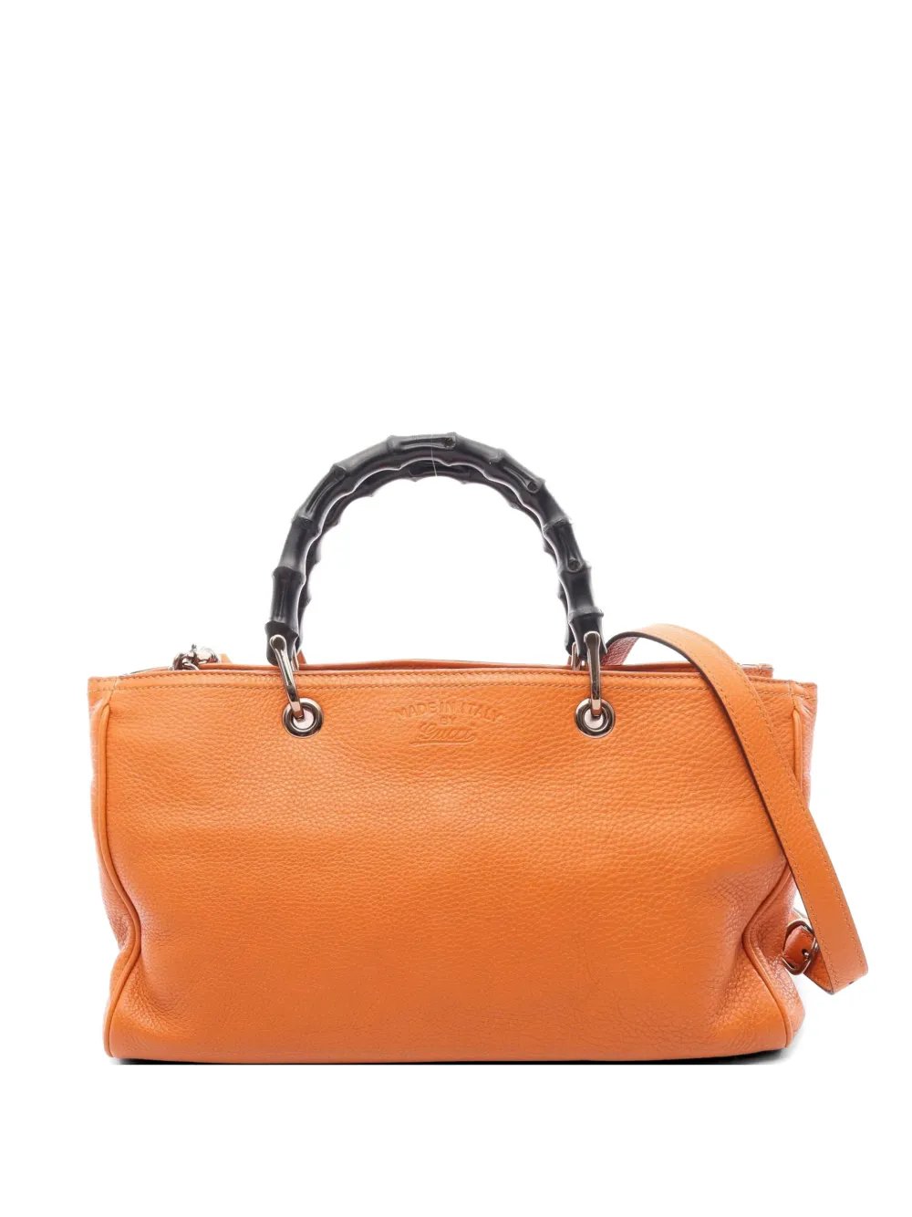 2010s Bamboo shopper tote bag