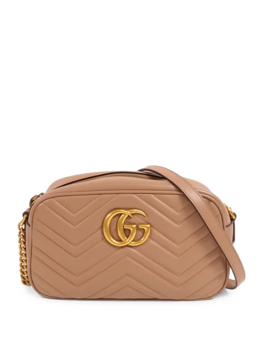 small GG Marmont calf leather shoulder bag
