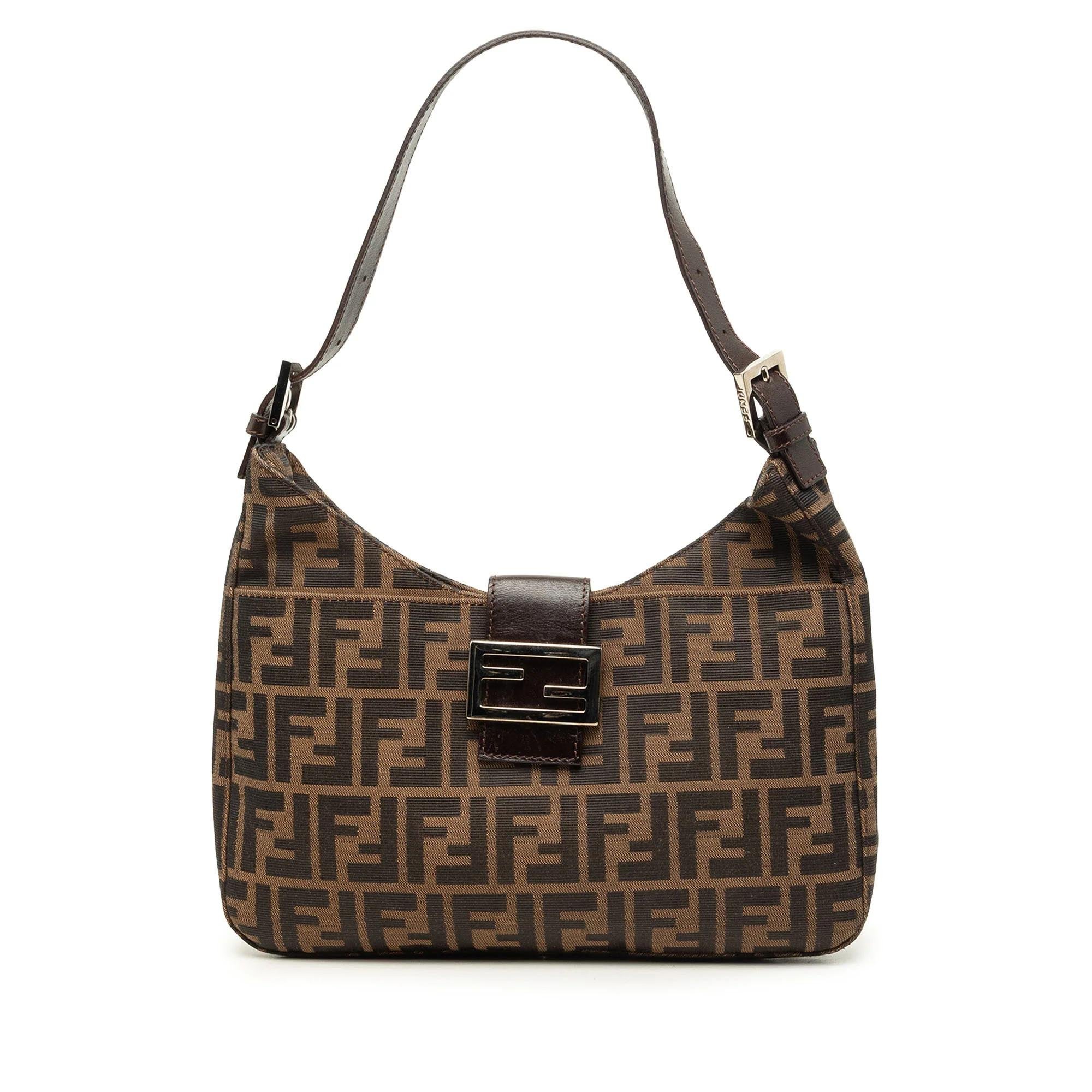 Fendi Pocket leather handbag