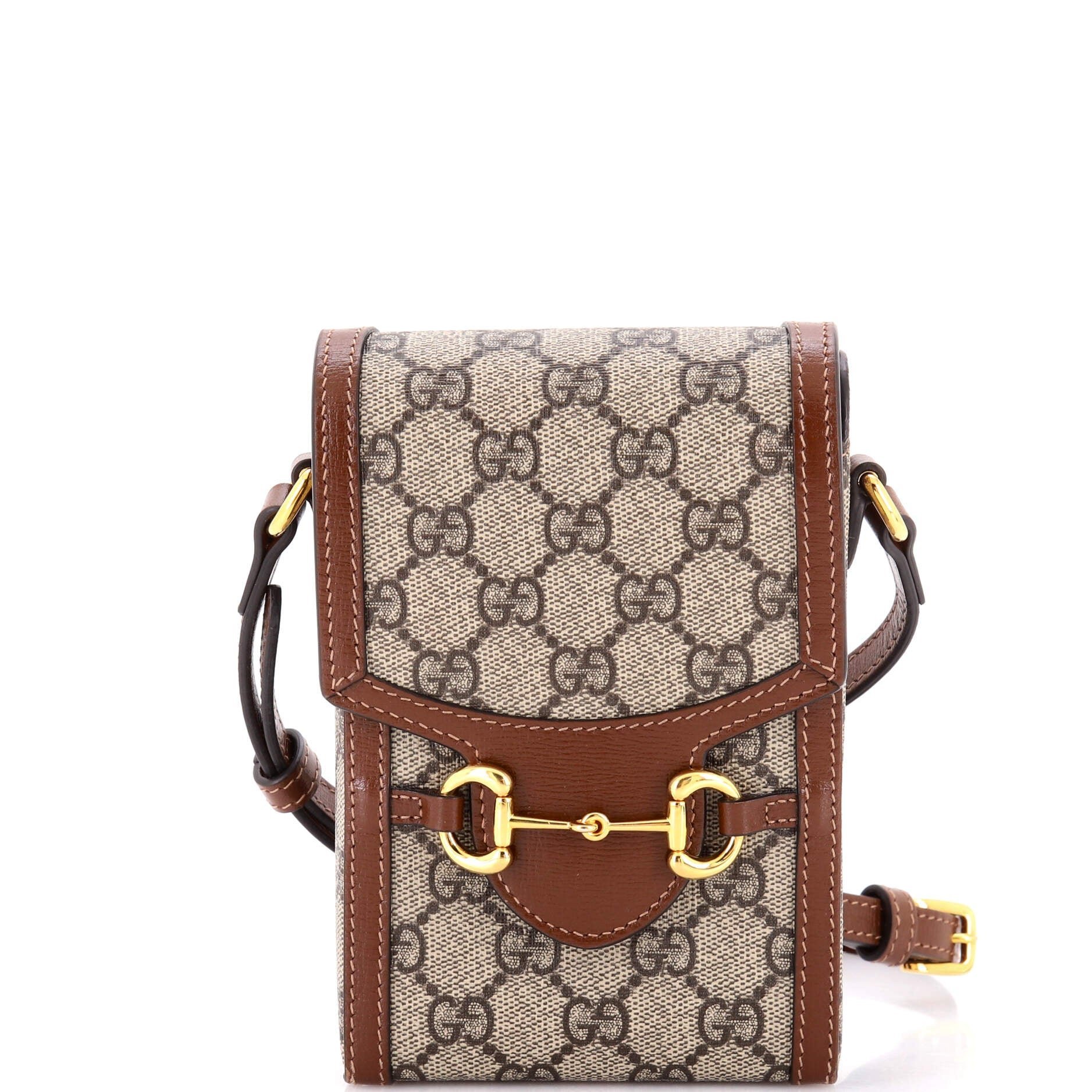 Leather crossbody bag