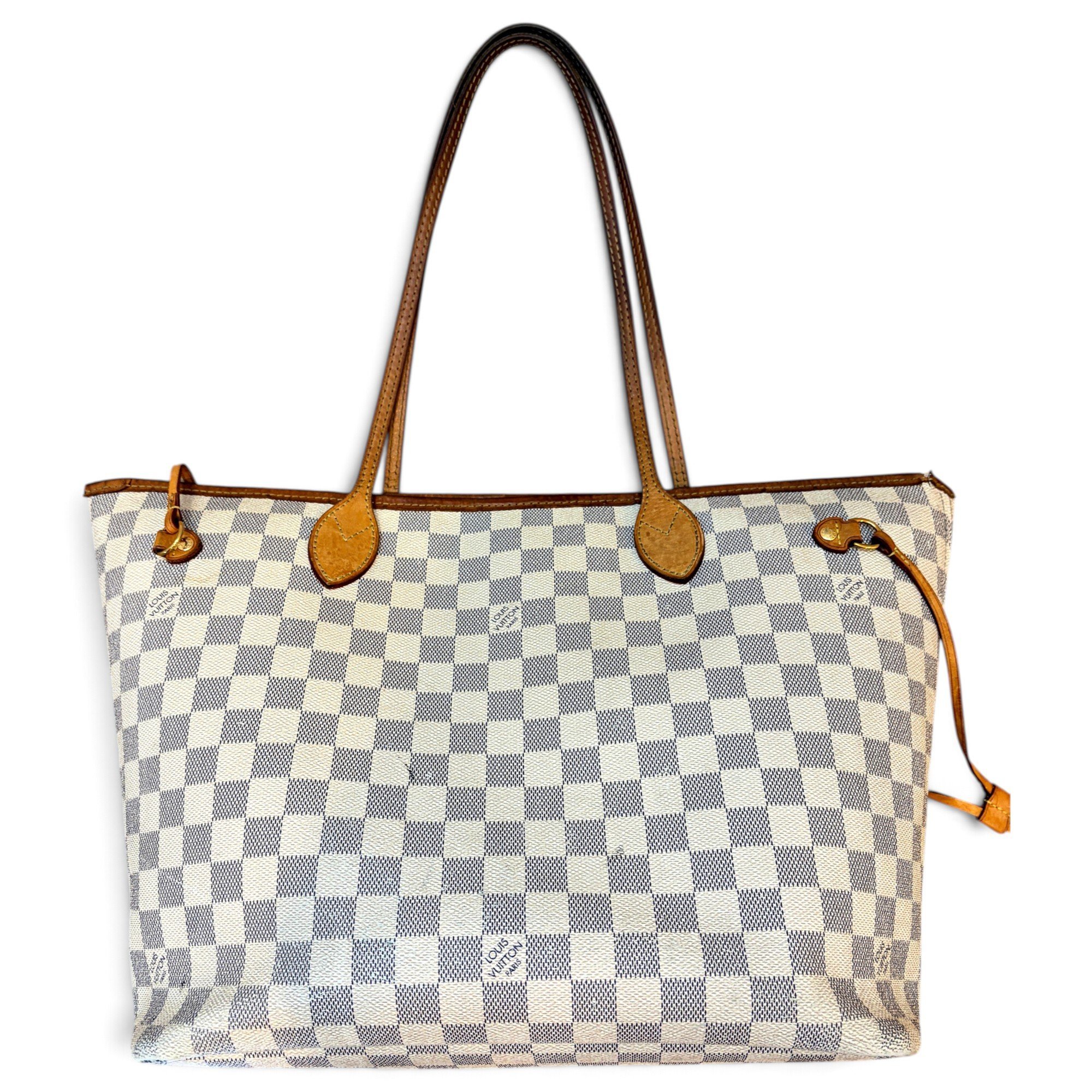 Neverfull leather tote