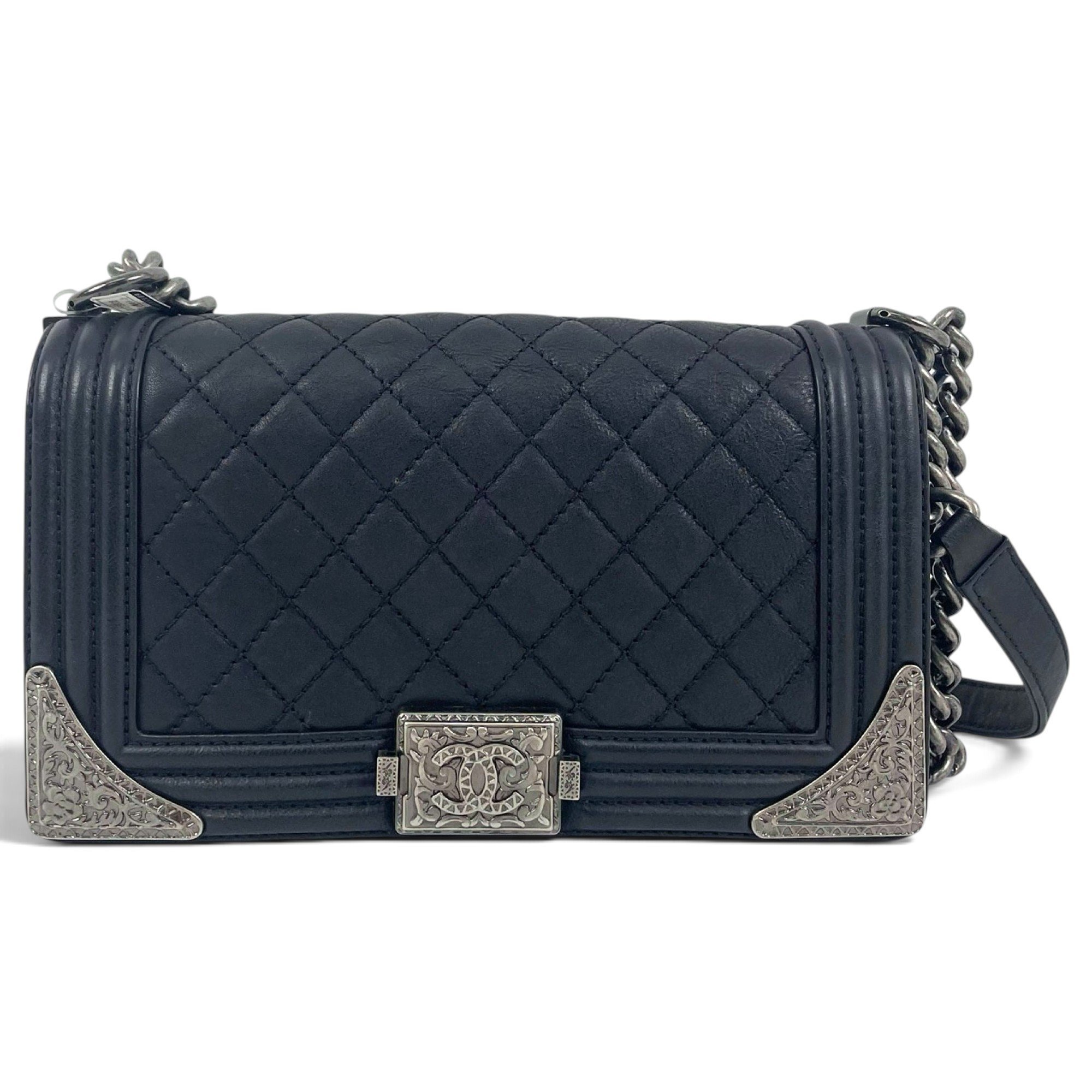 Leather handbag