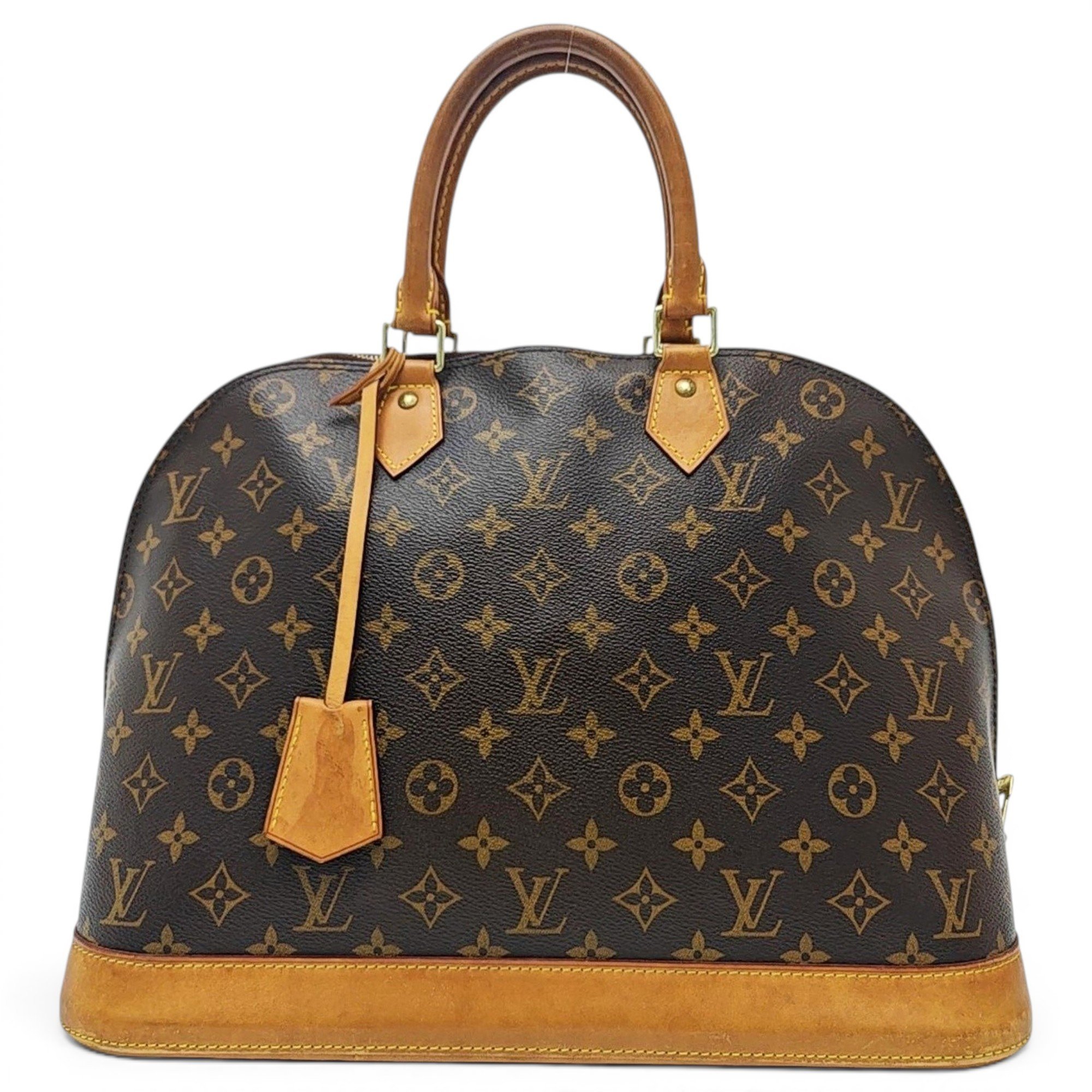 Alma leather handbag