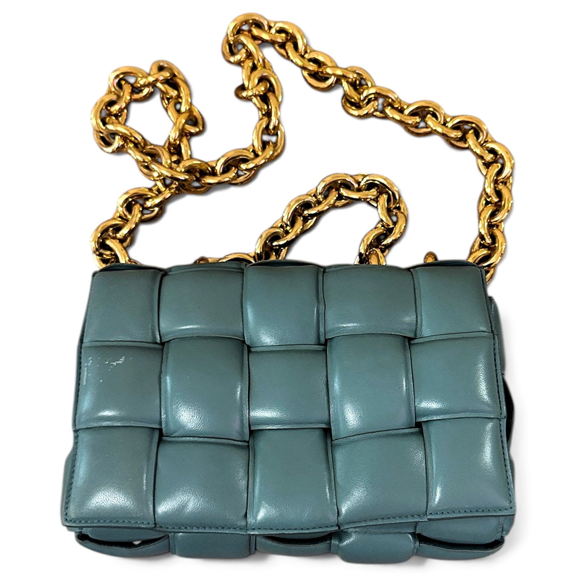 Bottega Veneta Chain Cassette leather handbag
